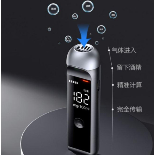 Алкотестер безконтактний Breathalyzer CAT 1000 з USB Type-C